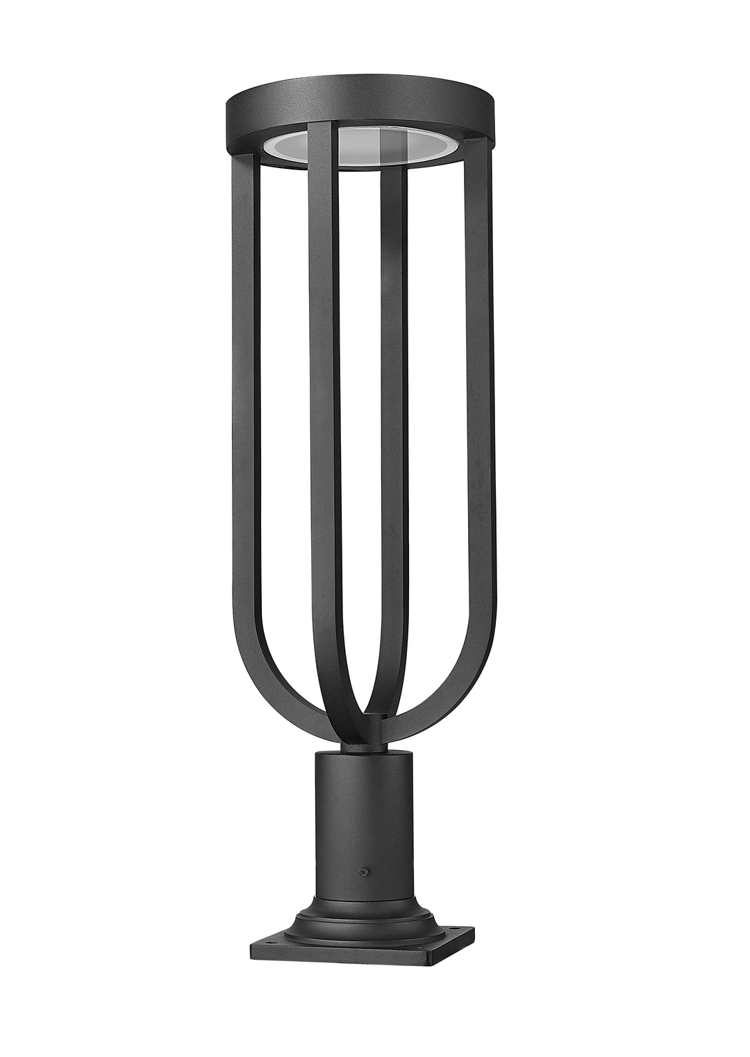 Leland - LED 1 Light Outdoor Pier Mount Light (5005PHB-533PM-BK)