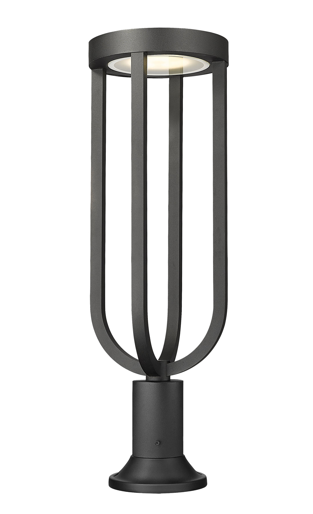 Leland - LED 1 Light Outdoor Pier Mount Light (5005PHB-553PM-BK)