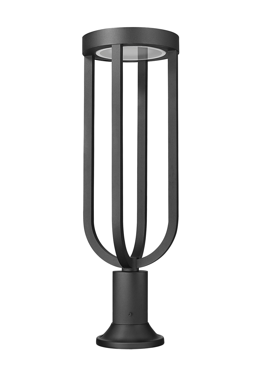 Leland - LED 1 Light Outdoor Pier Mount Light (5005PHB-553PM-BK)