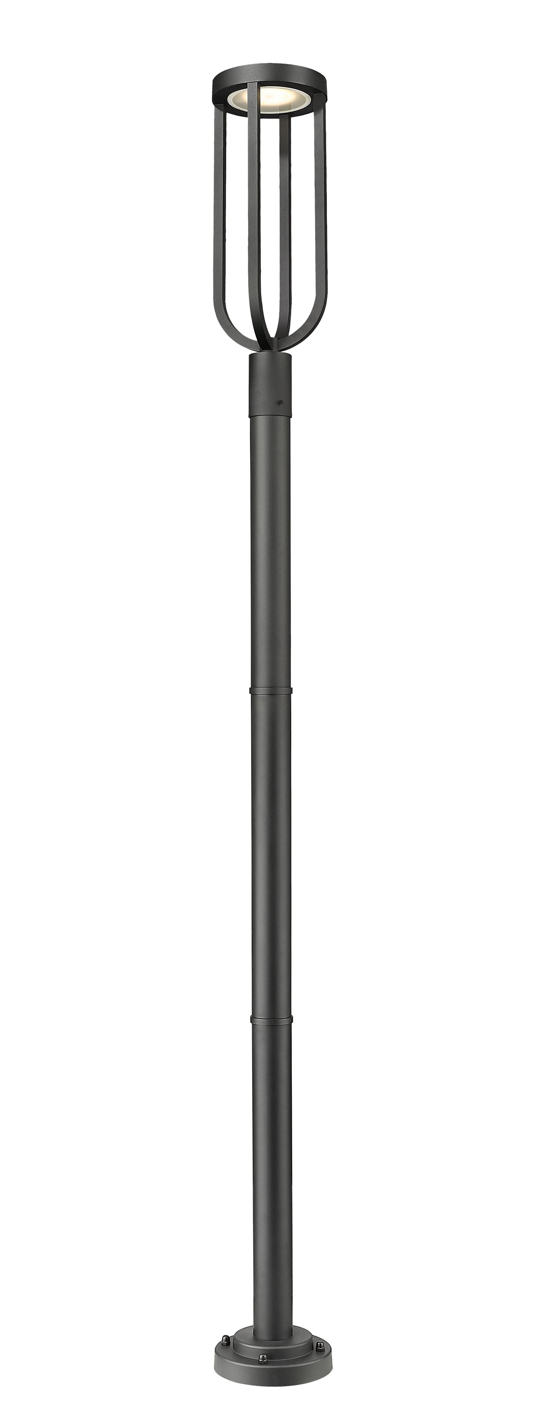Leland - LED 1 Light Outdoor Post Light (5005PHB-567P-BK)