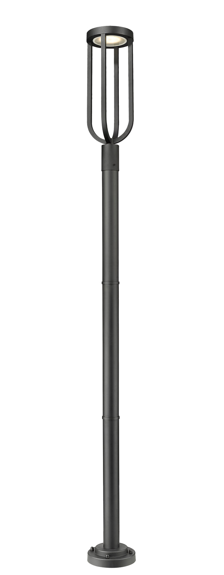 Leland - LED 1 Light Outdoor Post Light (5005PHB-567P-BK)