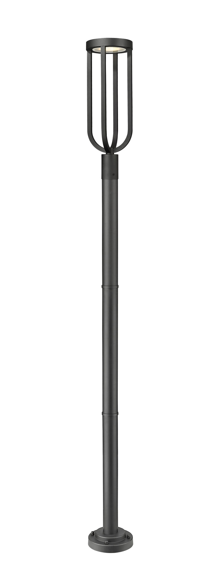 Leland - LED 1 Light Outdoor Post Light (5005PHB-567P-BK)