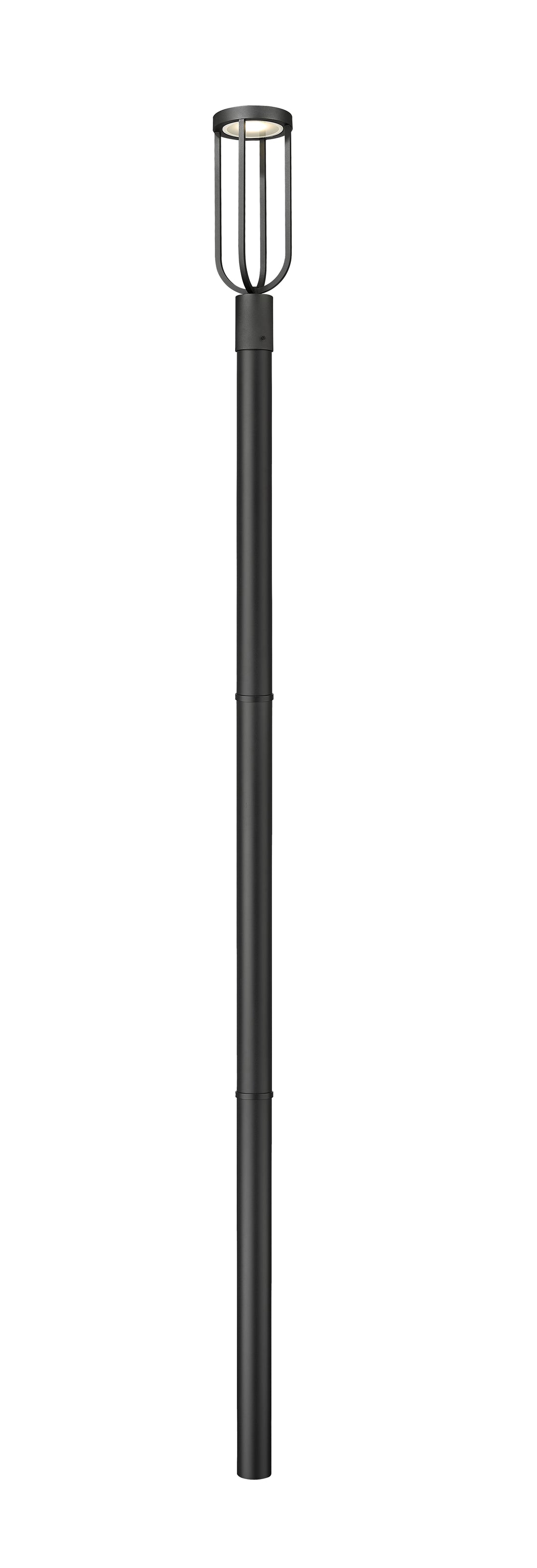 Leland - LED 1 Light Outdoor Post Light (5005PHM-5009P96-BK)