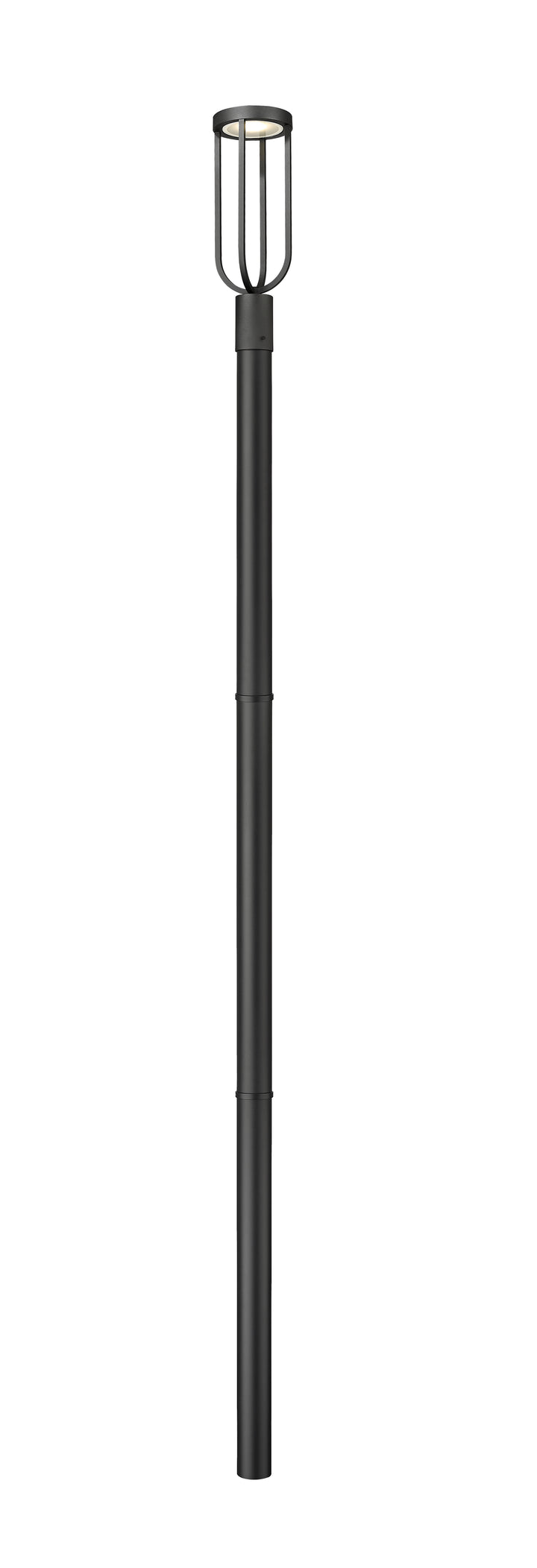 Leland - LED 1 Light Outdoor Post Light (5005PHM-5009P96-BK)