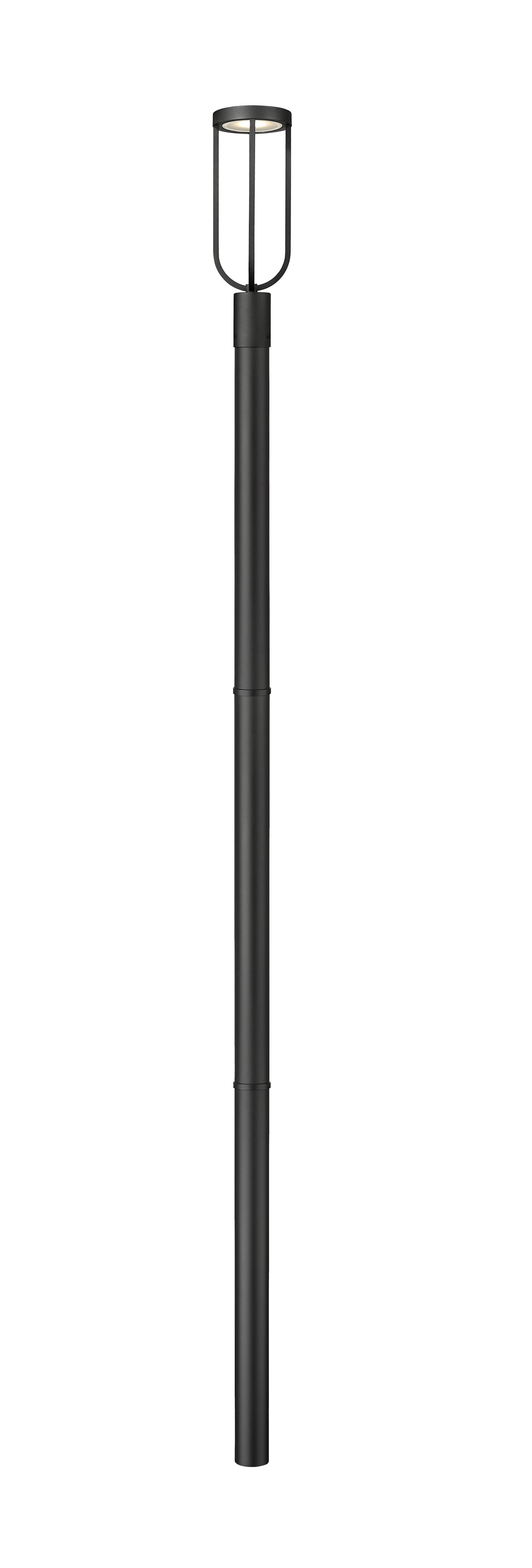 Leland - LED 1 Light Outdoor Post Light (5005PHM-5009P96-BK)