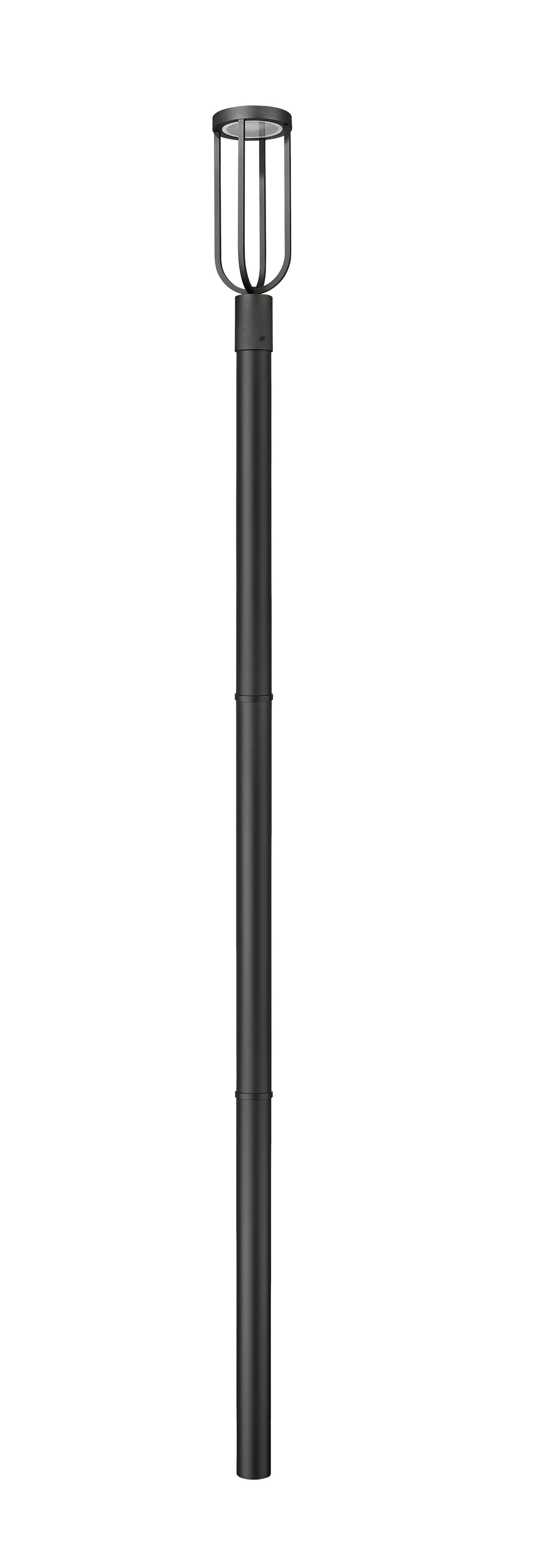 Leland - LED 1 Light Outdoor Post Light (5005PHM-5009P96-BK)