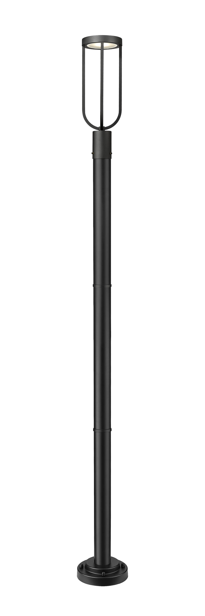 Leland - LED 1 Light Outdoor Post Light (5005PHM-5012P-BK)