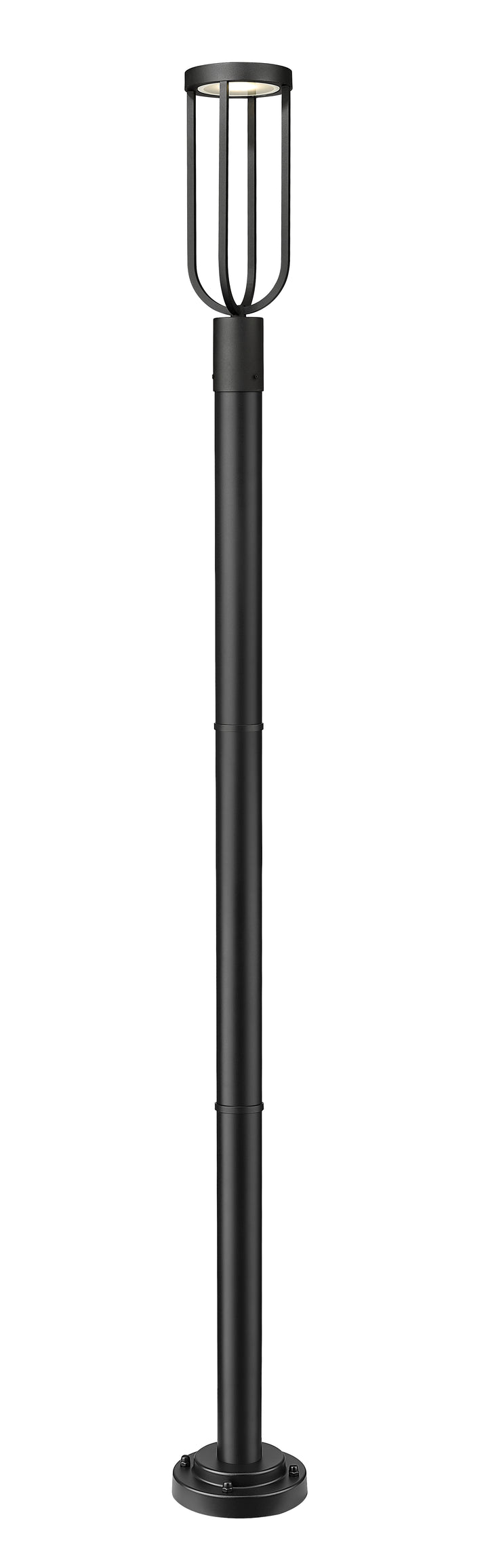 Leland - LED 1 Light Outdoor Post Light (5005PHM-5012P-BK)