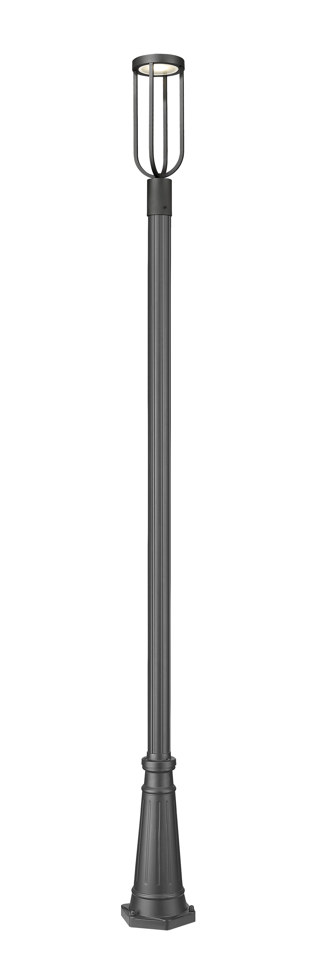 Leland - LED 1 Light Outdoor Post Light (5005PHM-519P-BK)