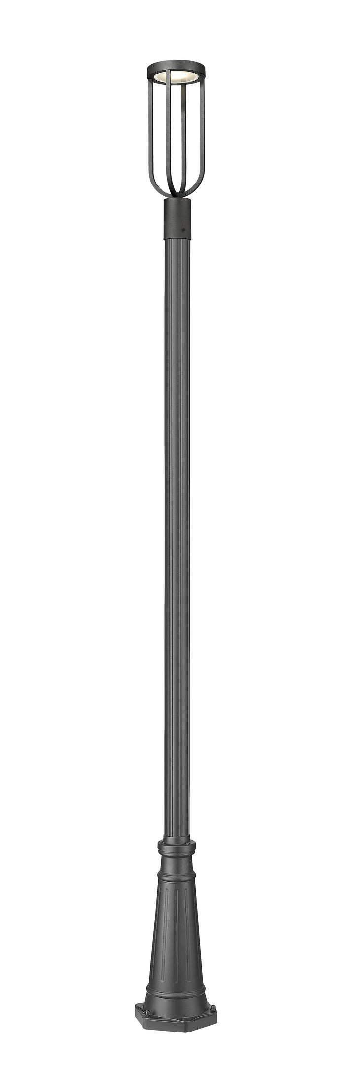 Leland - LED 1 Light Outdoor Post Light (5005PHM-519P-BK)