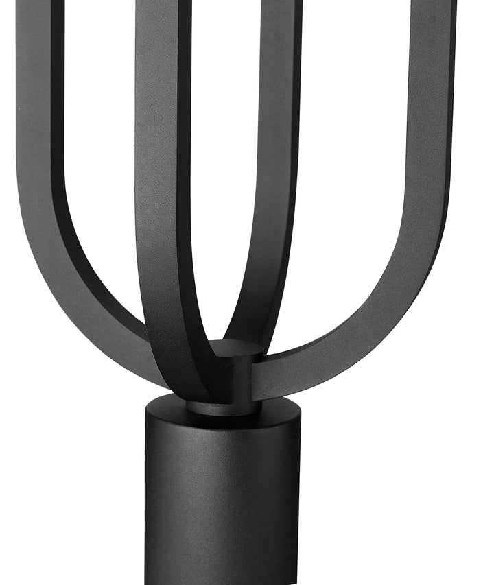 Leland - LED 1 Light Outdoor Post Light (5005PHM-519P-BK)