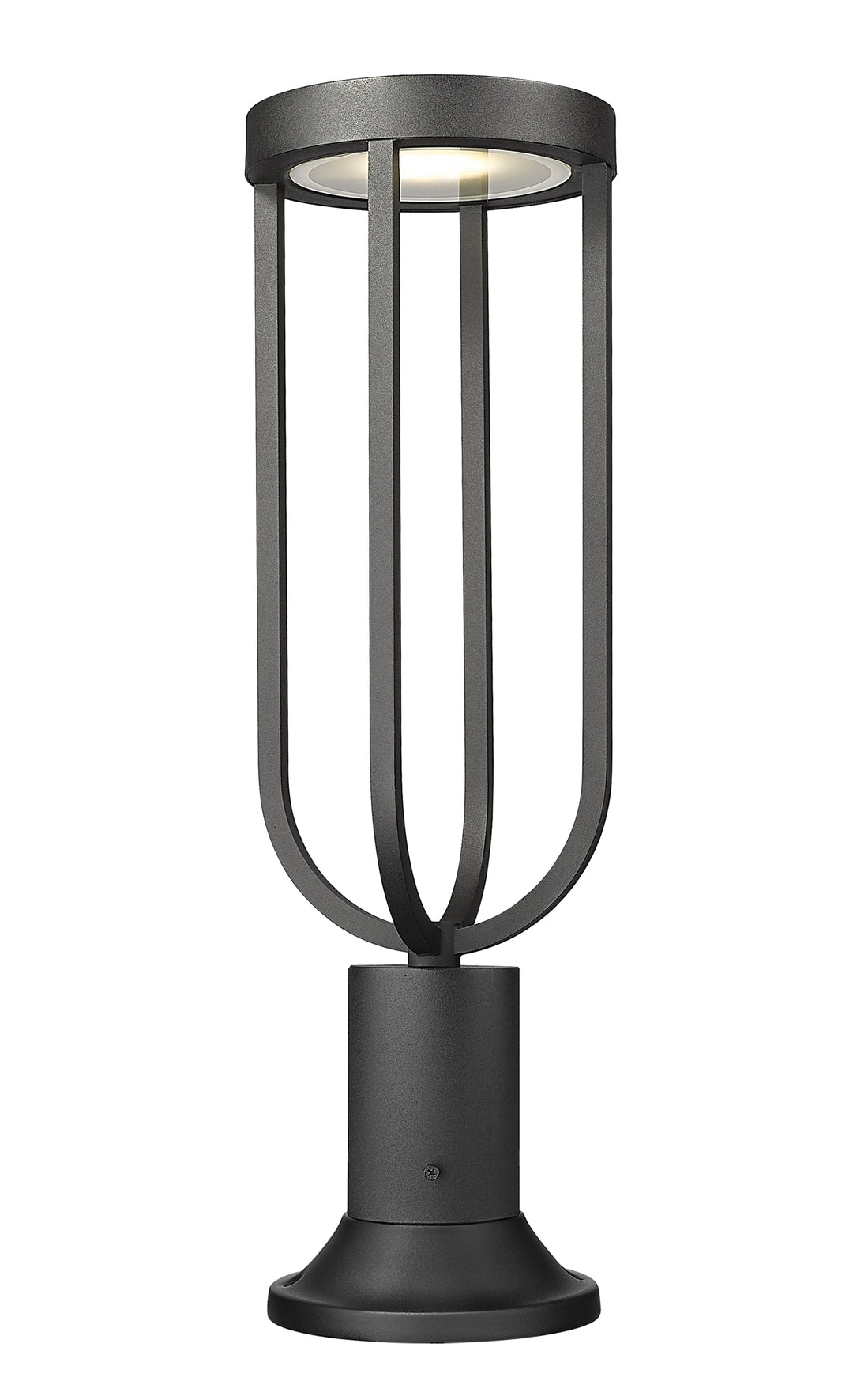 Leland - LED 1 Light Outdoor Pier Mount Light (5005PHM-553PM-BK)