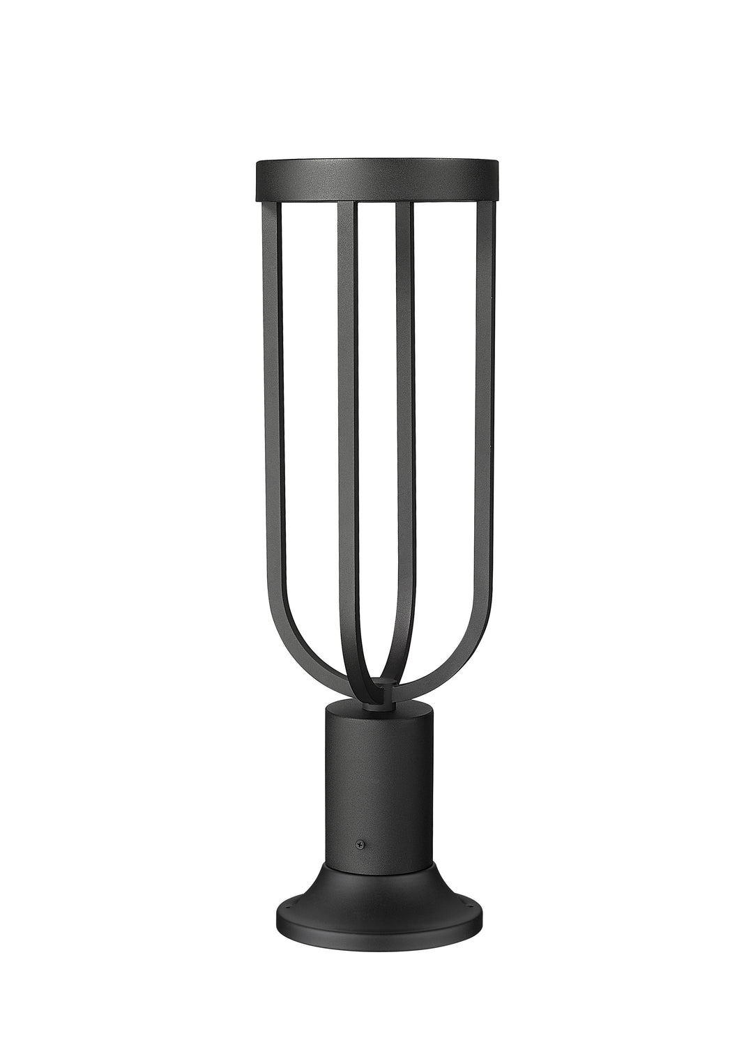 Leland - LED 1 Light Outdoor Pier Mount Light (5005PHM-553PM-BK)