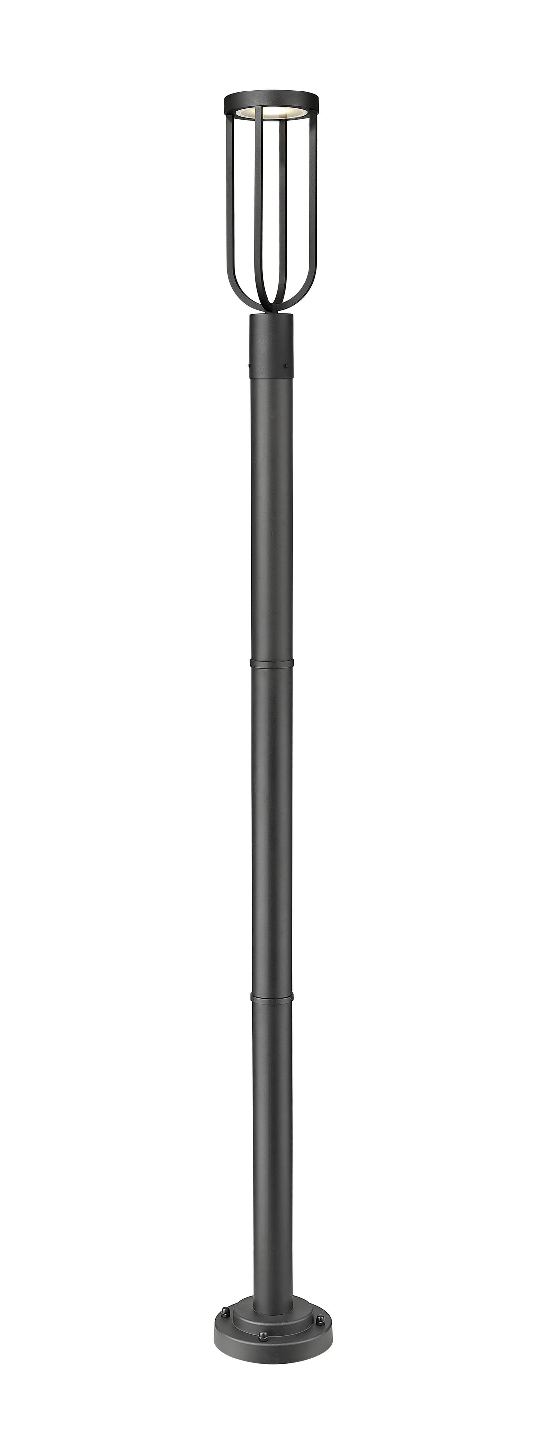 Leland - LED 1 Light Outdoor Post Light (5005PHM-567P-BK)