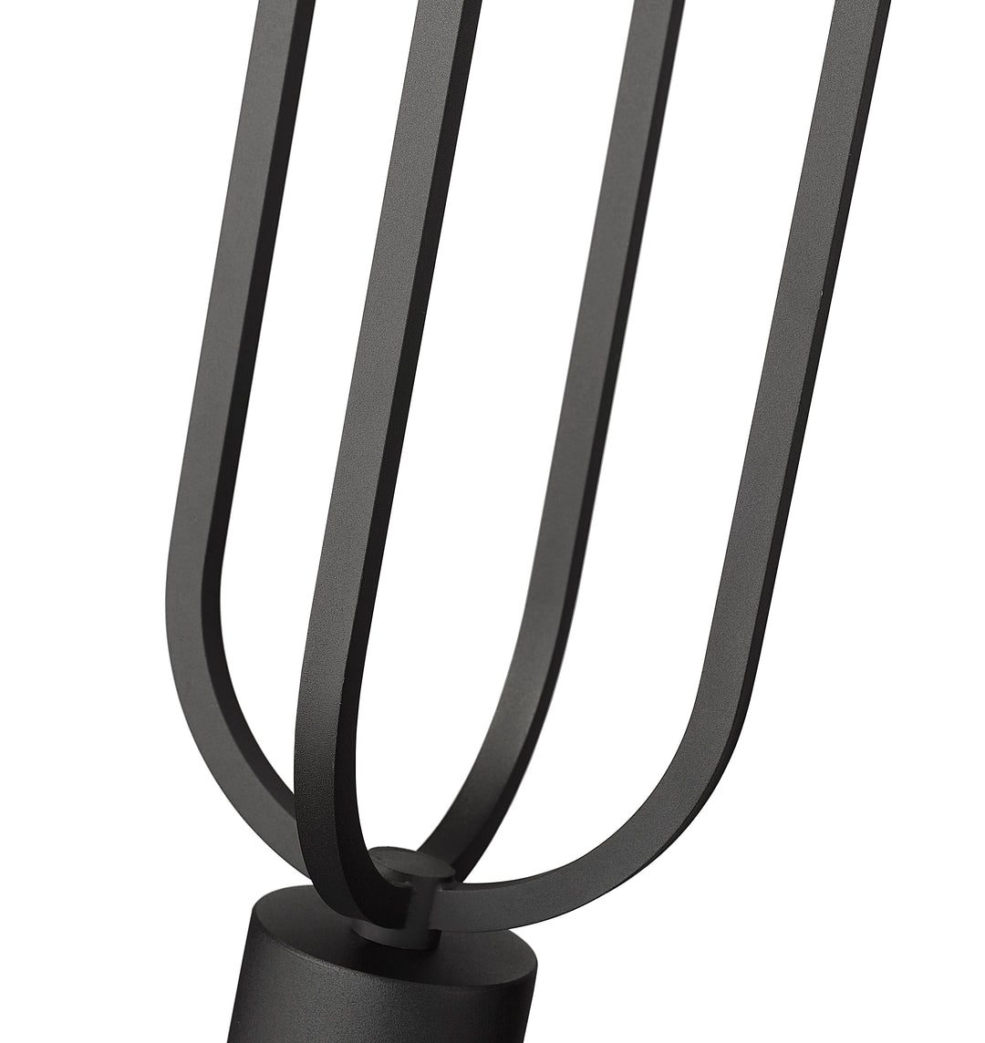 Leland - LED 1 Light Outdoor Post Light (5005PHM-567P-BK)