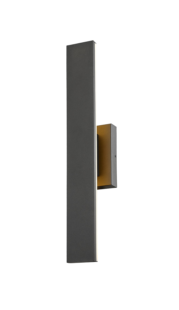 Stylet - LED 2 Light Outdoor Wall Light (5006-24BK)