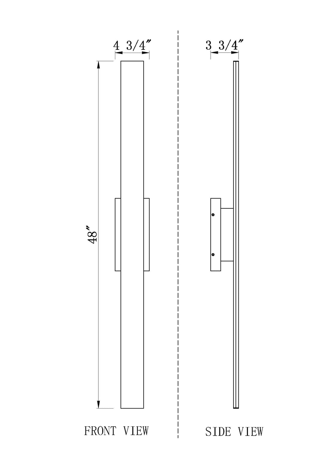 Stylet - LED 4 Light Outdoor Wall Light