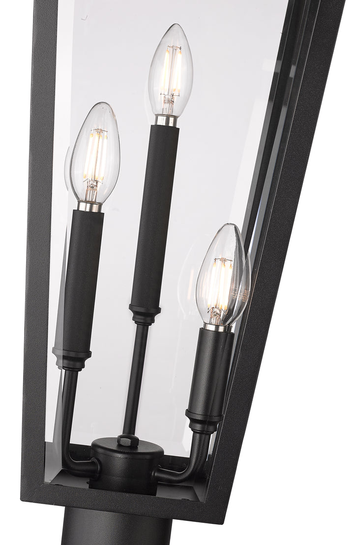 Gannon - 3 Light Outdoor Post Light (5008PHBR-5009P120)