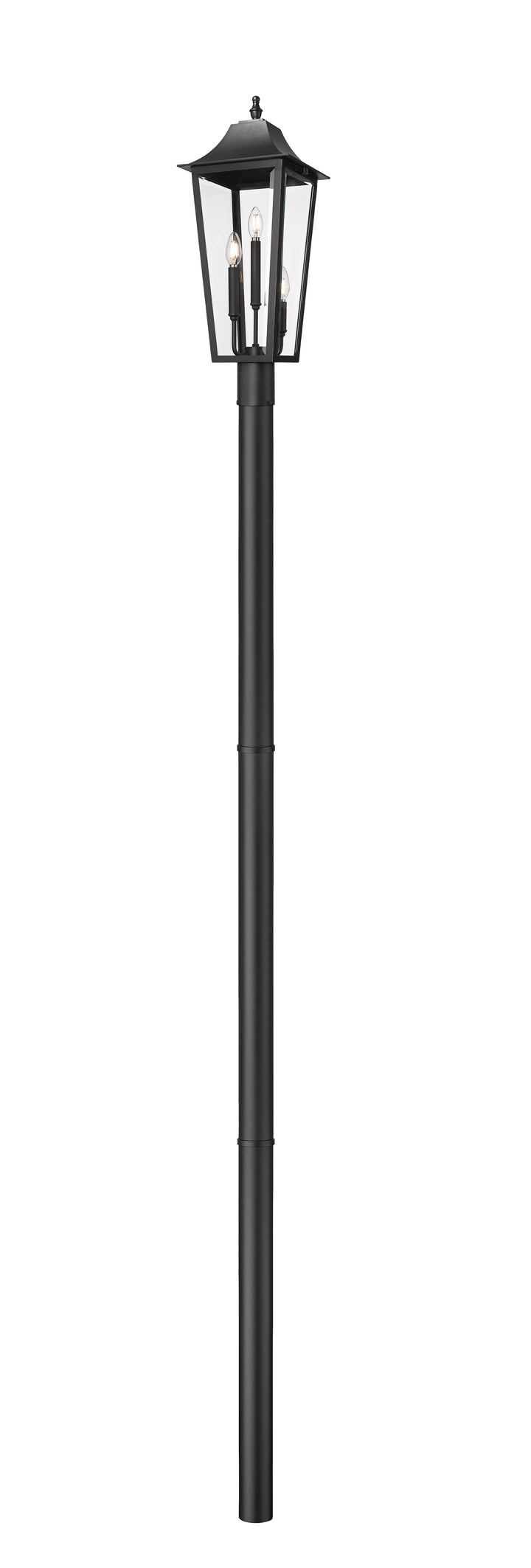 Gannon - 3 Light Outdoor Post Light (5008PHBR-5009P96)