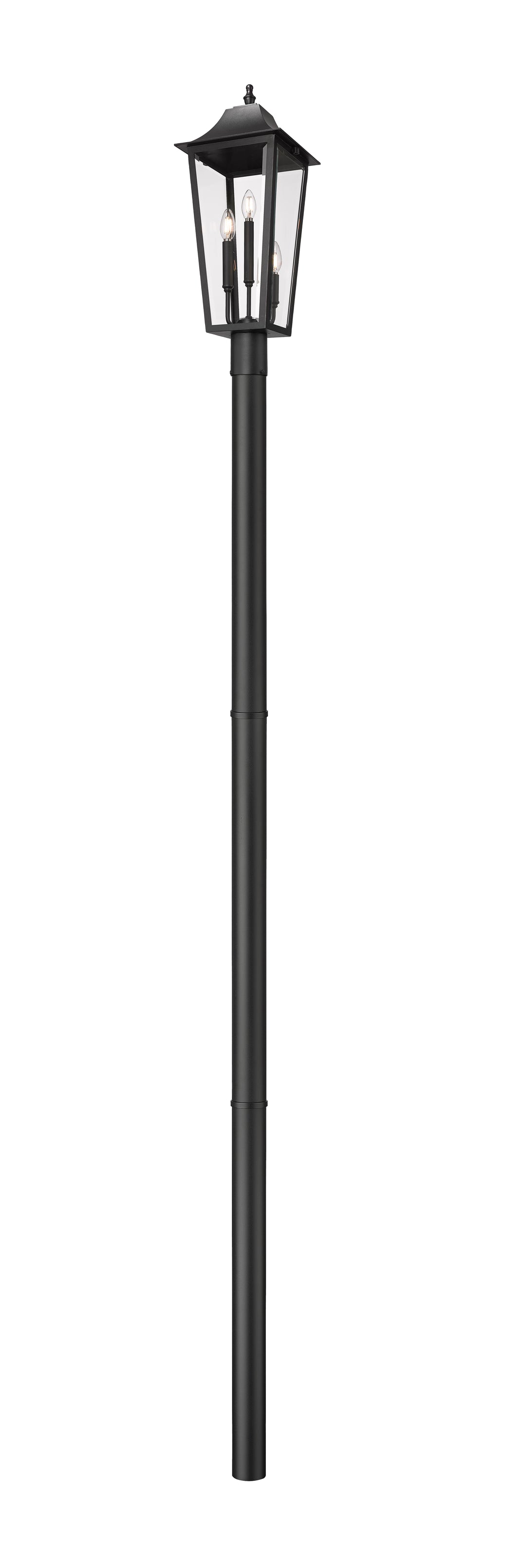 Gannon - 3 Light Outdoor Post Light (5008PHBR-5009P96)