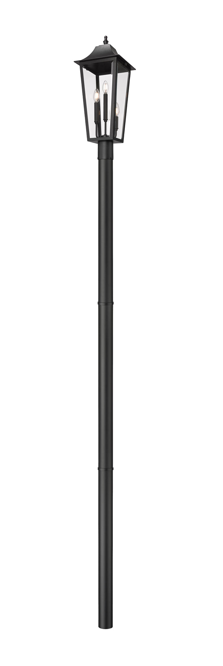 Gannon - 3 Light Outdoor Post Light (5008PHBR-5009P96)