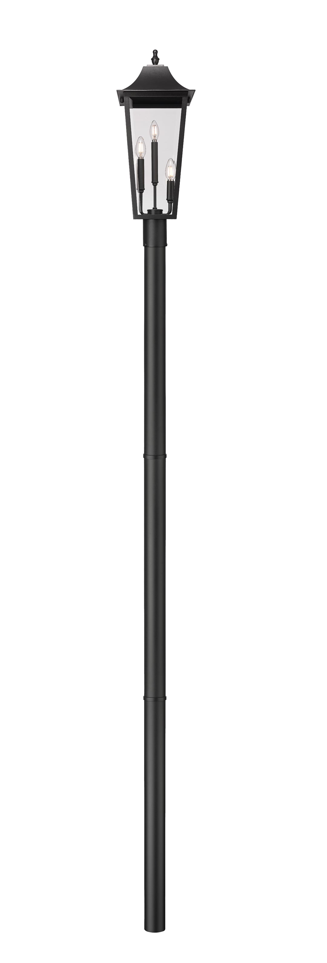 Gannon - 3 Light Outdoor Post Light (5008PHBR-5009P96)