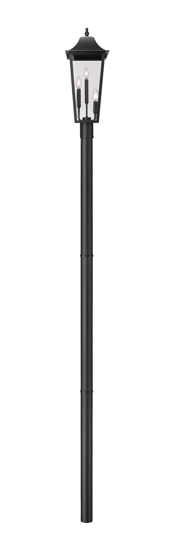 Gannon - 3 Light Outdoor Post Light (5008PHBR-5009P96)