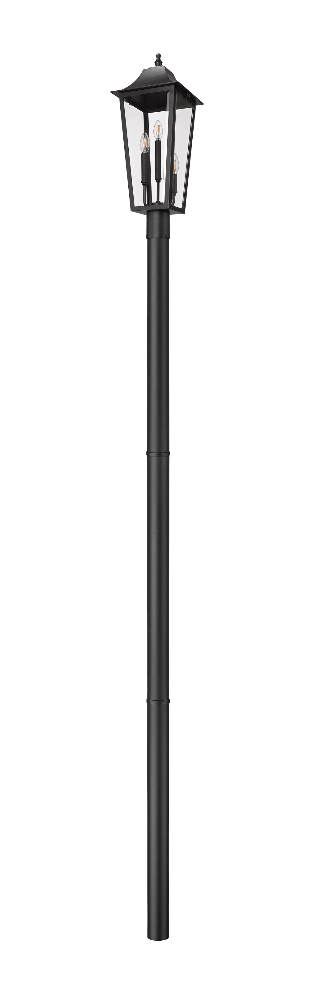 Gannon - 3 Light Outdoor Post Light (5008PHBR-5009P96)