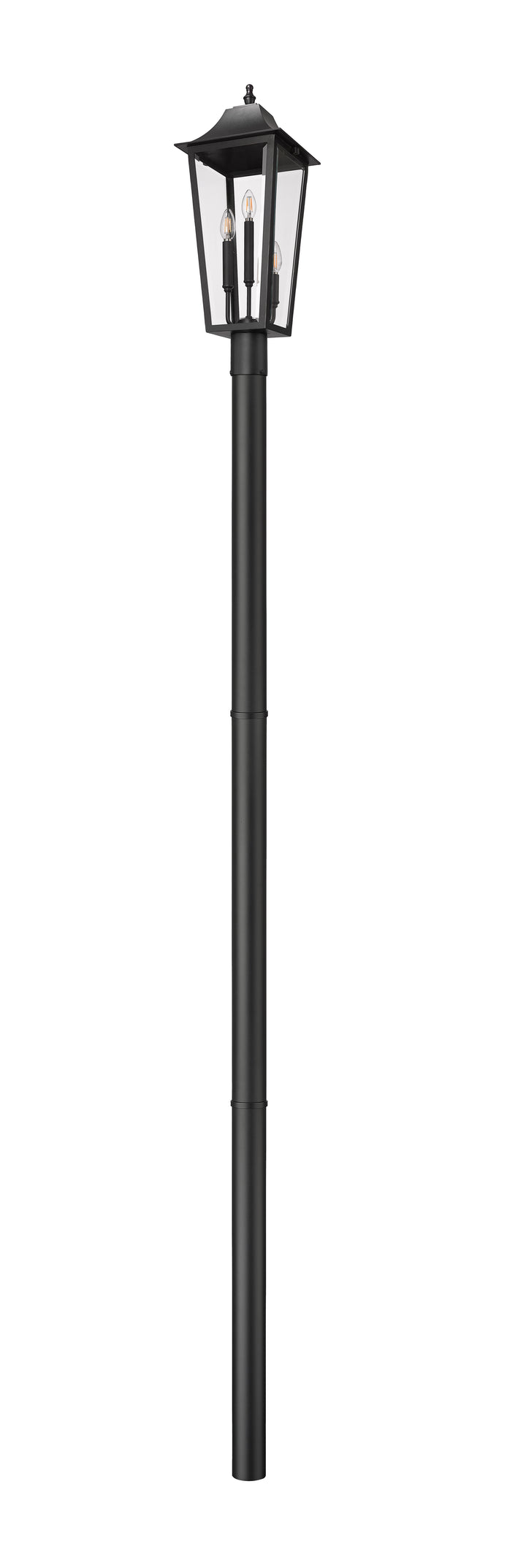 Gannon - 3 Light Outdoor Post Light (5008PHBR-5009P96)
