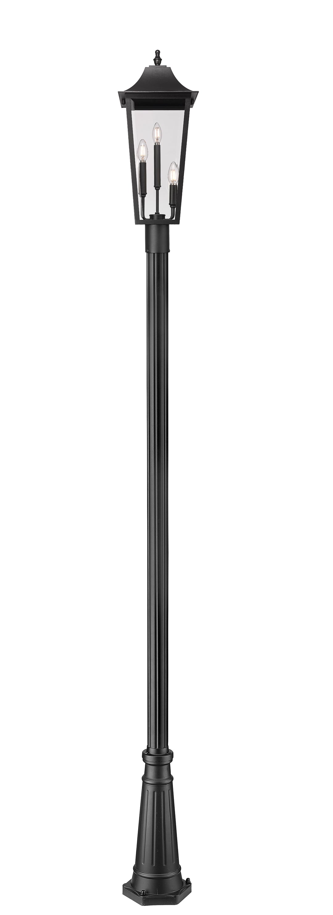 Gannon - 3 Light Outdoor Post Light (5008PHBR-5011P)