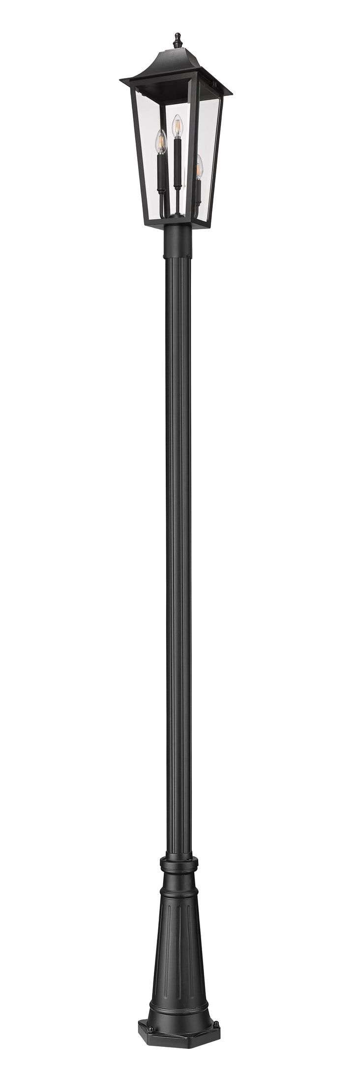 Gannon - 3 Light Outdoor Post Light (5008PHBR-5011P)
