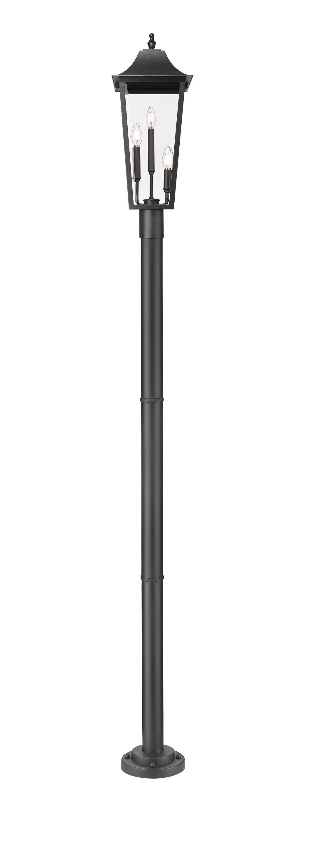 Gannon - 3 Light Outdoor Post Light (5008PHBR-567P)