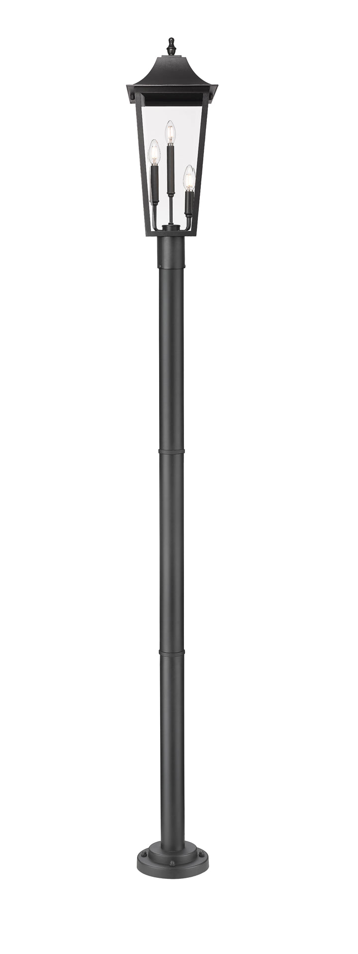 Gannon - 3 Light Outdoor Post Light (5008PHBR-567P)