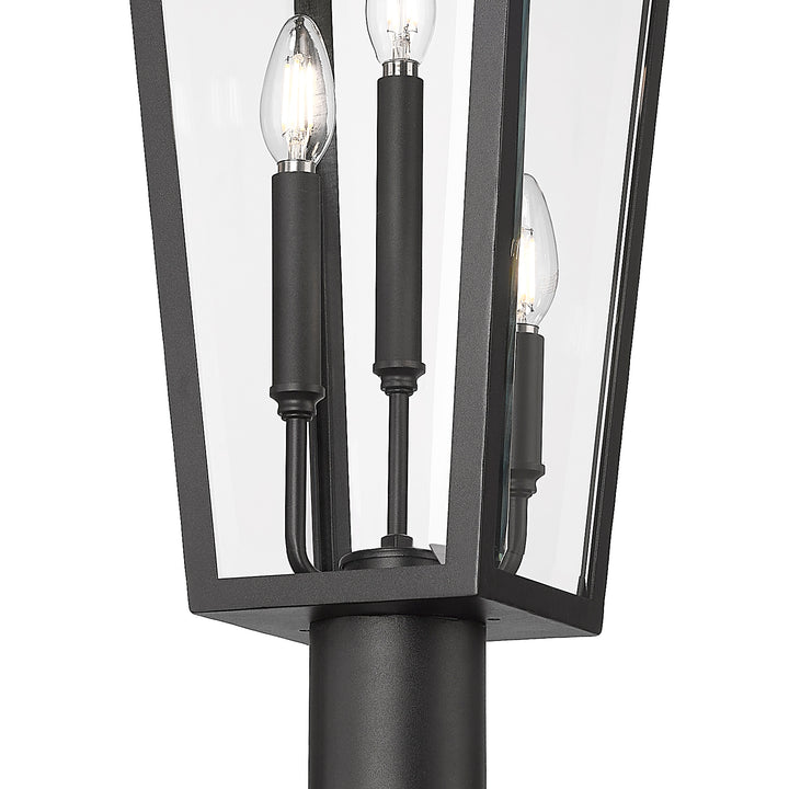 Gannon - 3 Light Outdoor Post Light (5008PHBR-567P)