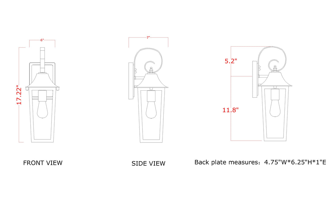 Gannon - Outdoor Wall Light