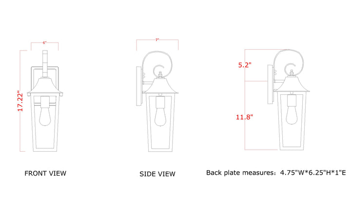 Gannon - Outdoor Wall Light