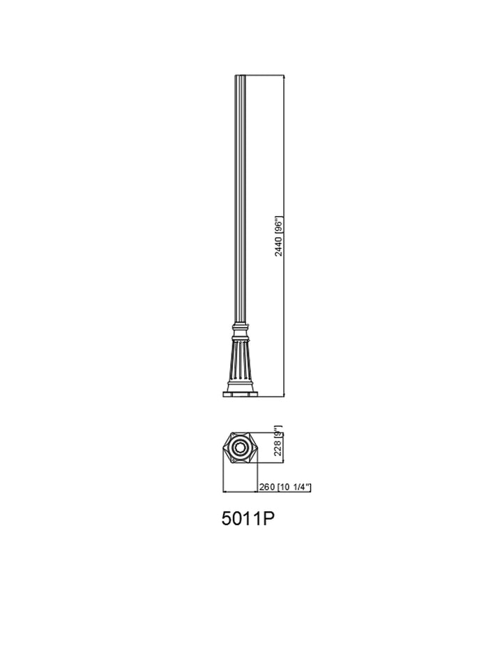 Outdoor Post - Outdoor Post &amp; Hardware (5011P)