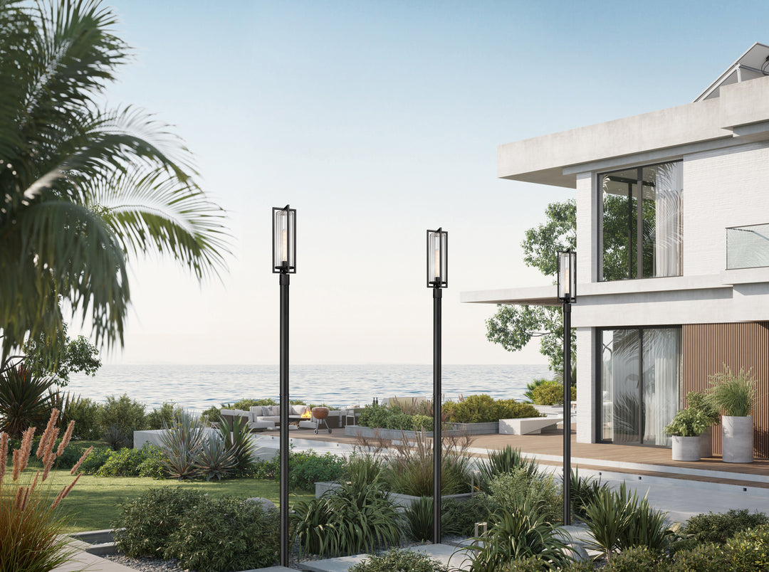 Aura - 1 Light Outdoor Post Light (5013PHBR-5009P120)
