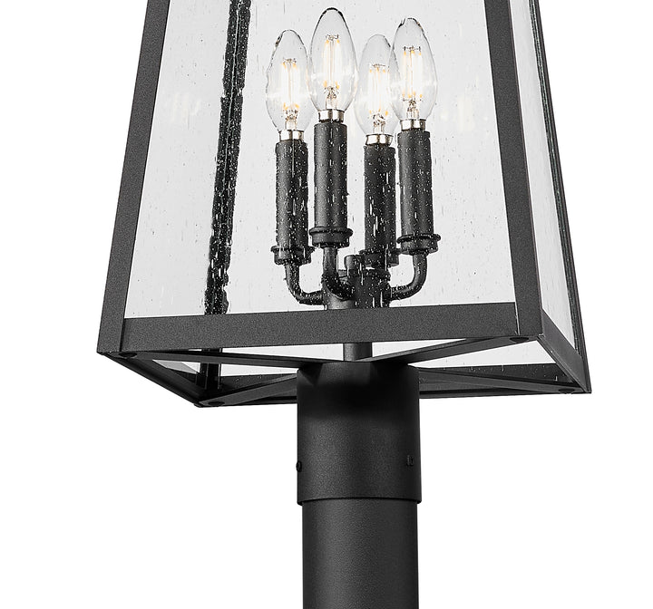 Rainer - 4 Light Outdoor Post Light (5015PHBR-5009P96)