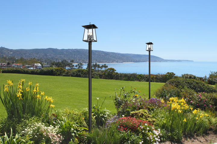 Rainer - 4 Light Outdoor Post Light (5015PHBR-5009P96)