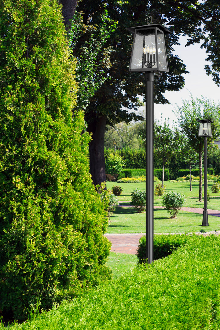 Rainer - 4 Light Outdoor Post Light (5015PHBR-5011P)