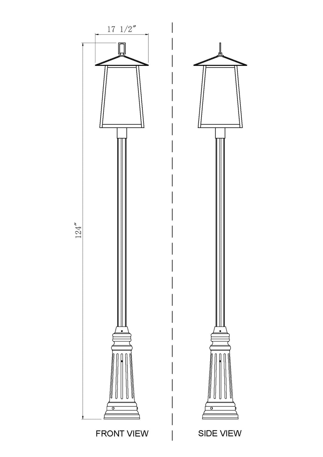 Rainer - 6 Light Outdoor Post Light (5015PHXXLR-511P)