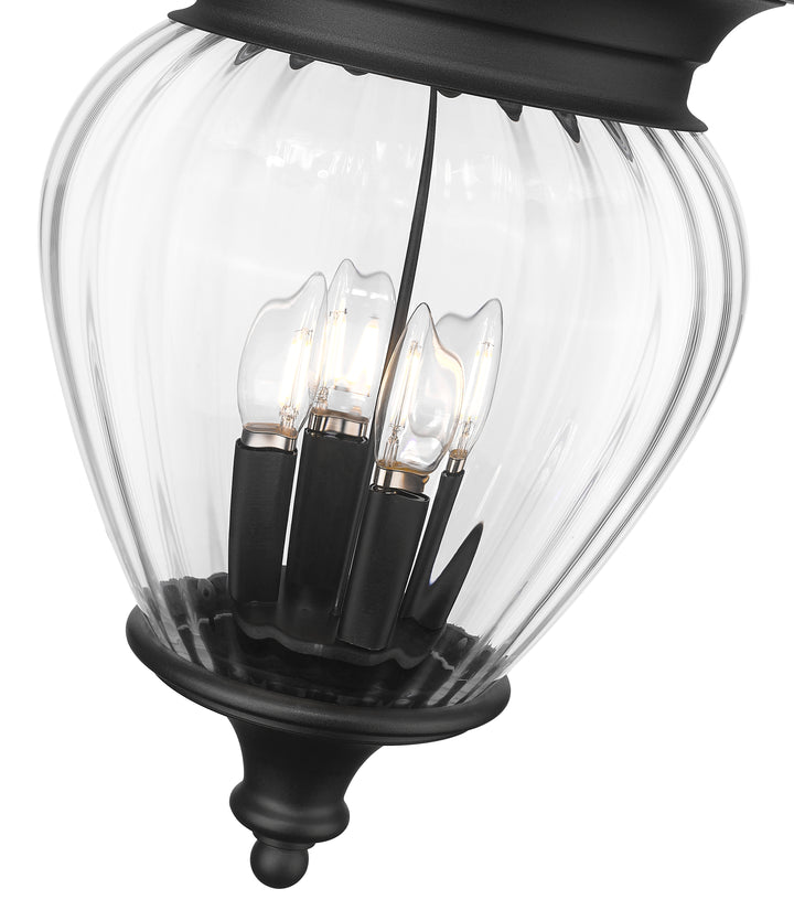 Davina - 4 Light Outdoor Pendant