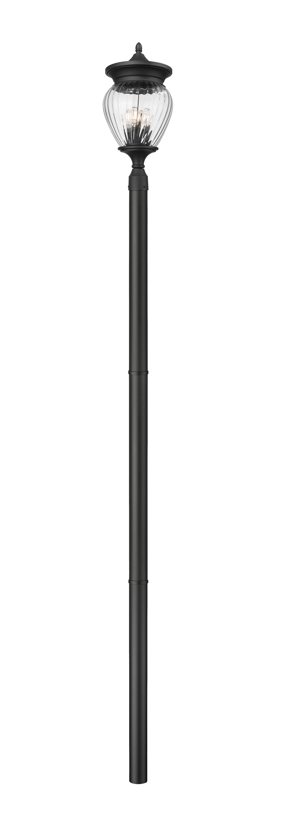Davina - 4 Light Outdoor Post Light (5016PHBR-5009P96)