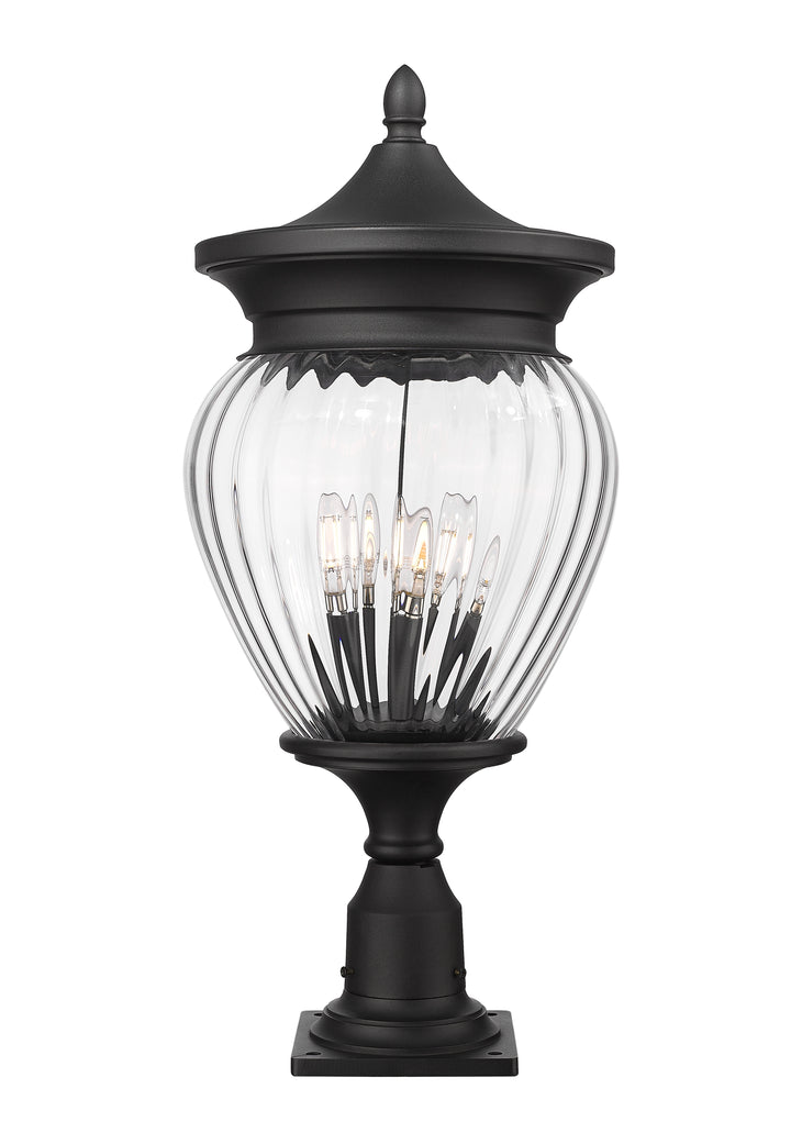 Davina - 4 Light Outdoor Pier Mount Light