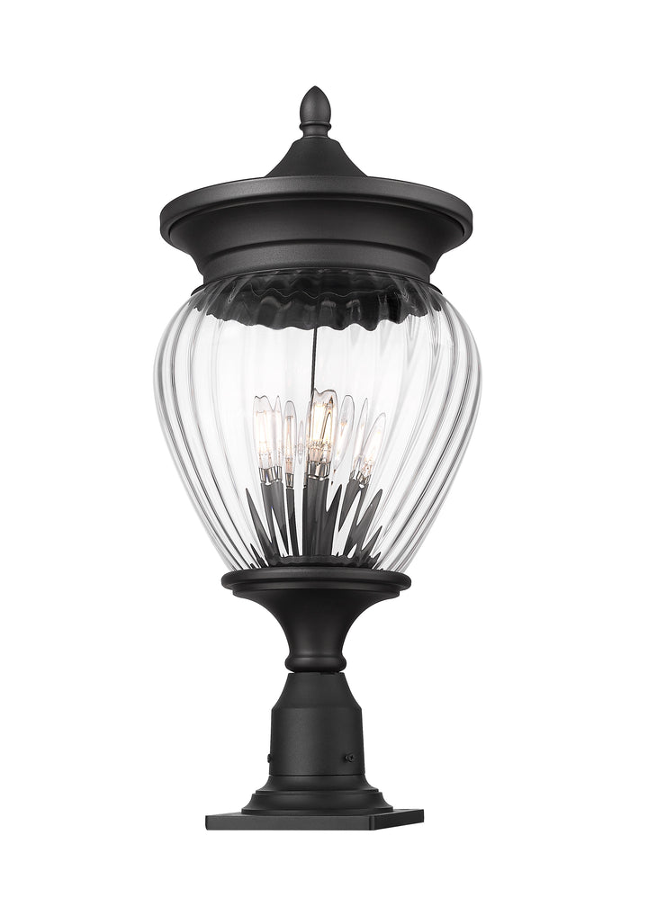 Davina - 4 Light Outdoor Pier Mount Light