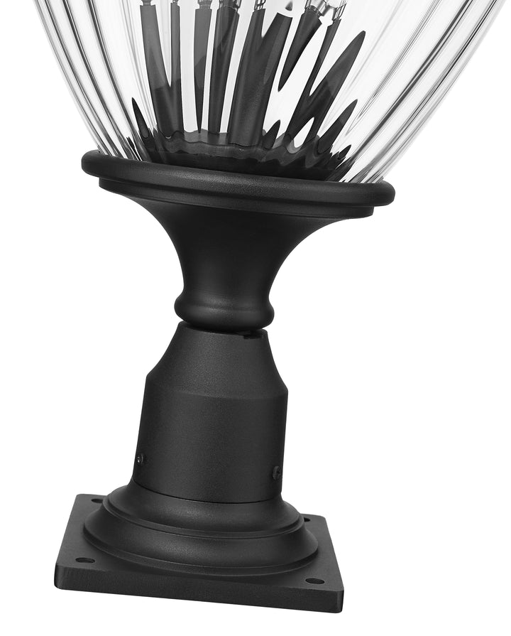 Davina - 4 Light Outdoor Pier Mount Light