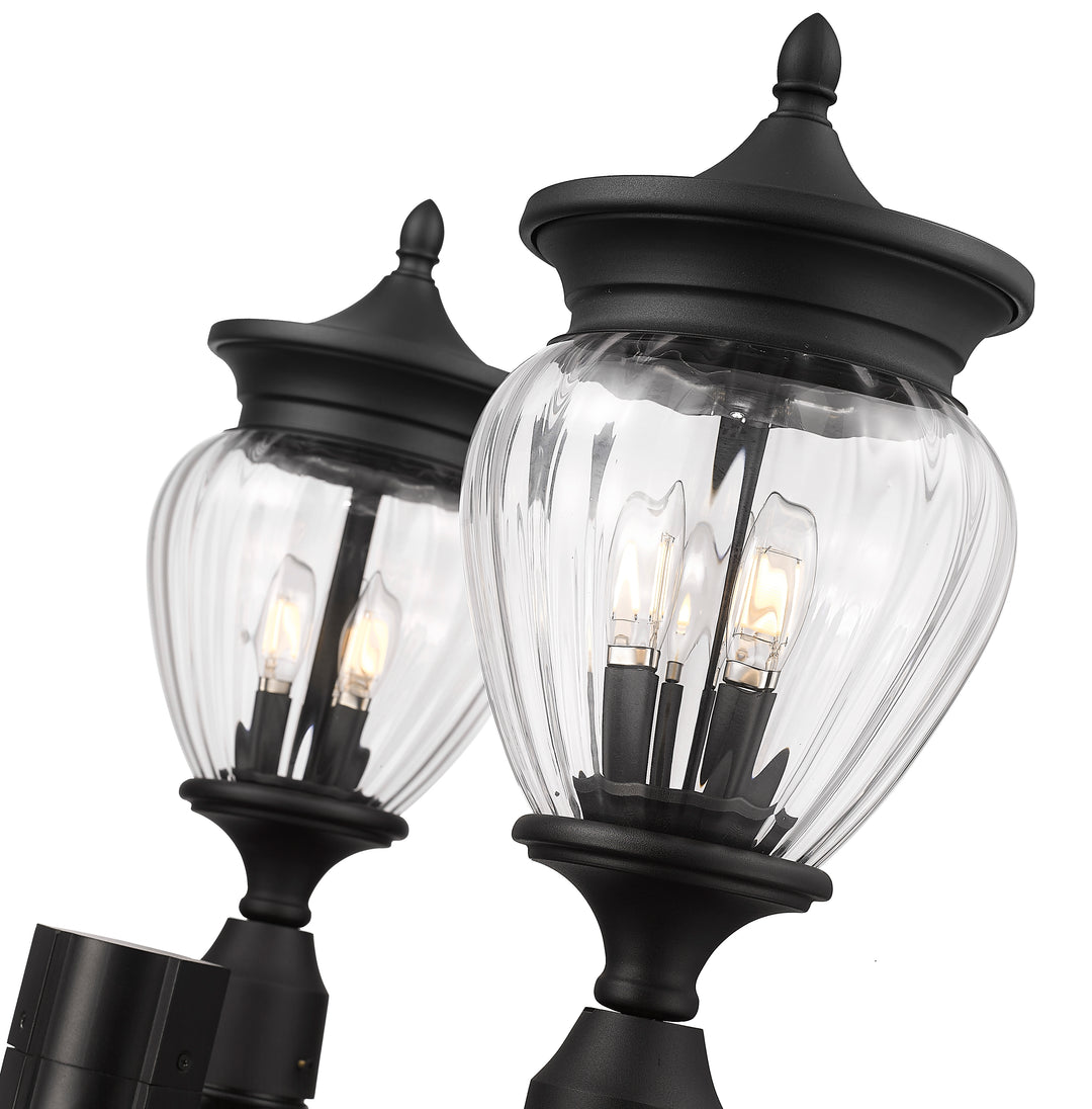 Davina - 9 Light Outdoor Post Light