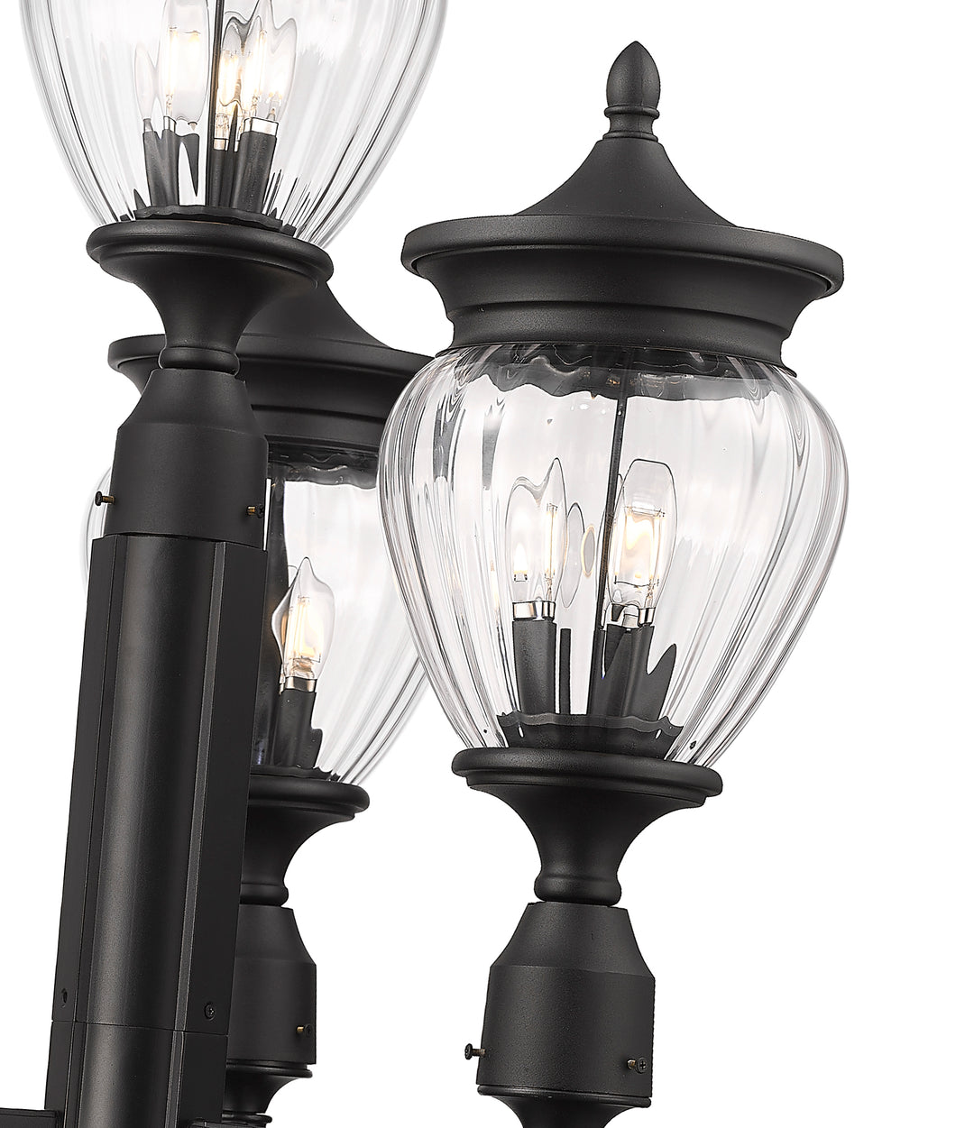 Davina - 12 Light Outdoor Post Light (5016PHMR-4-564P)