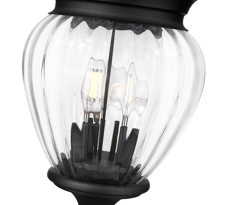 Davina - 3 Light Outdoor Post Light (5016PHMR-5009P120)